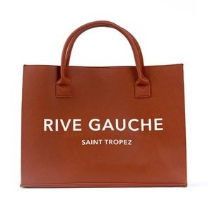 MODERN VEGAN TOTE - Rive Gauche/ Saint Tropez